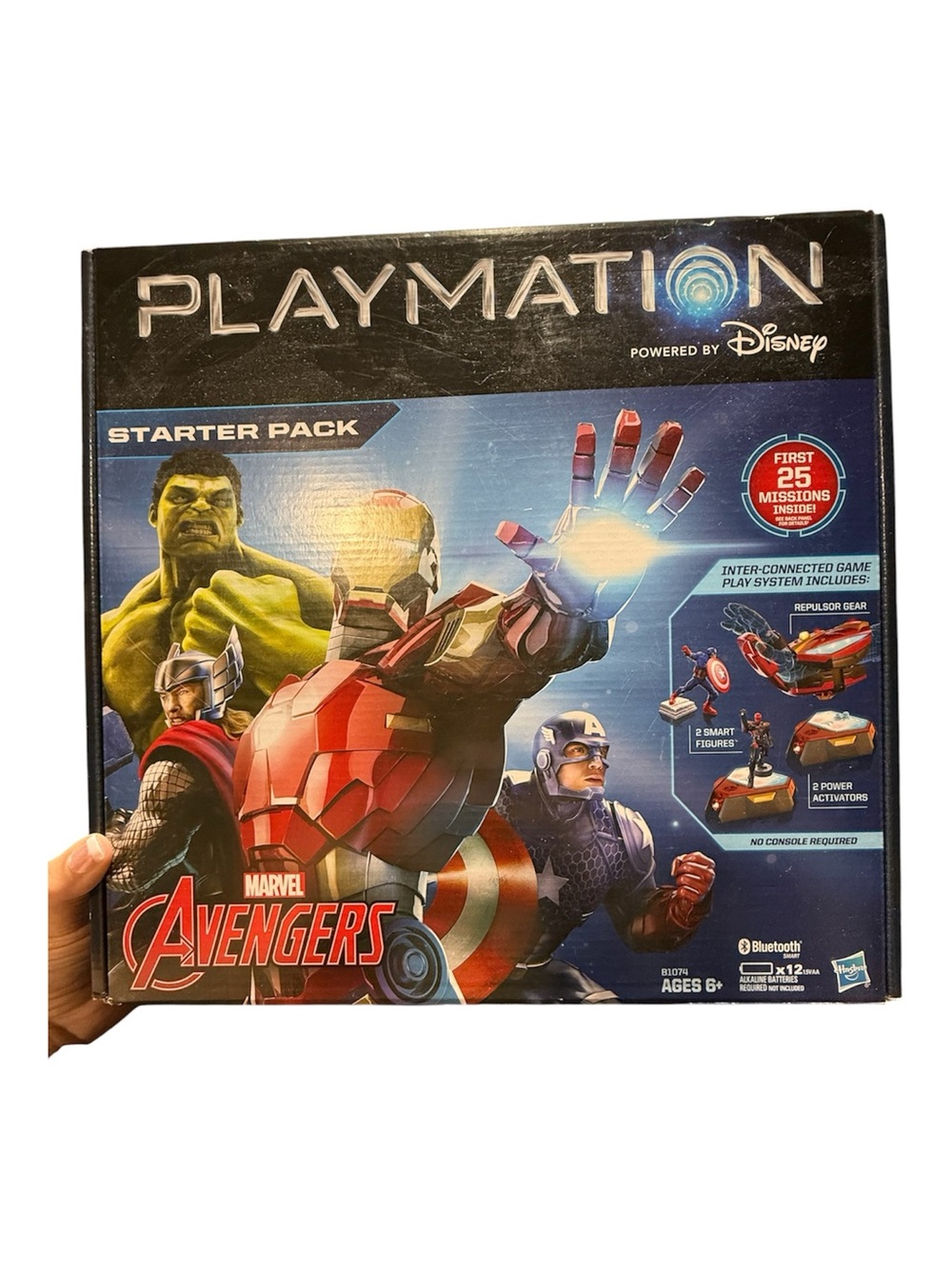 Playmation Marvel Avengers Starter Pack B1074 Hasbro Disney 2015 NEW SEALED